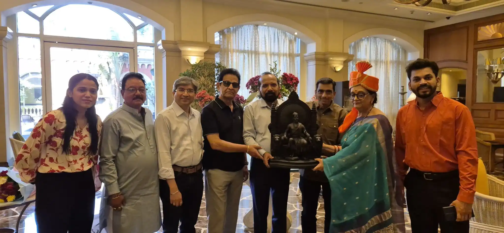 Vibhav delegation meeting with H.E. Sheilabai Bappoo