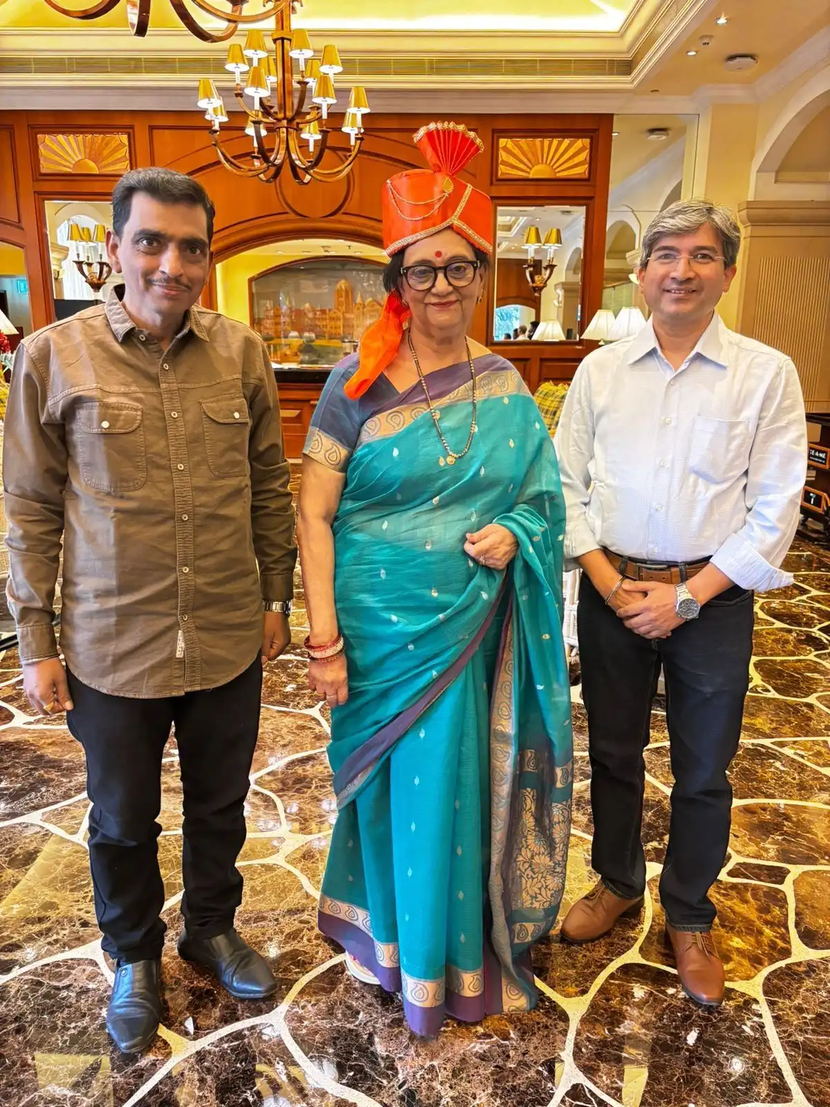 Vibhav delegation meeting with H.E. Sheilabai Bappoo