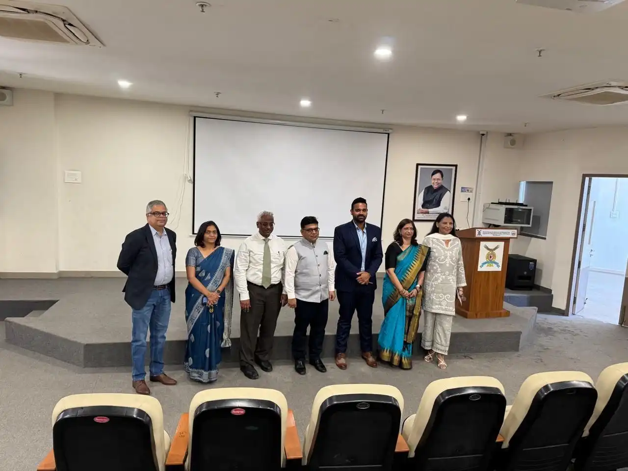 Vibhav visit to Bharati Vidyapeeth campus
