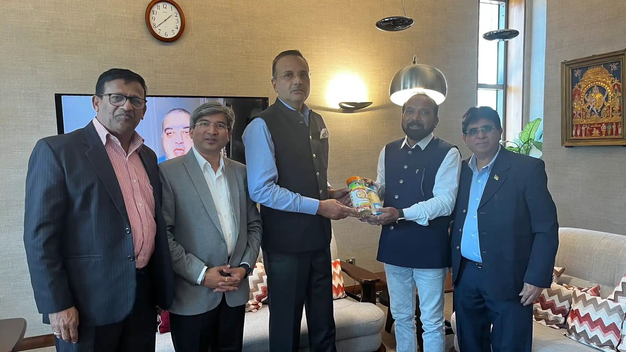 Vibhav delegation visit to Mauritius