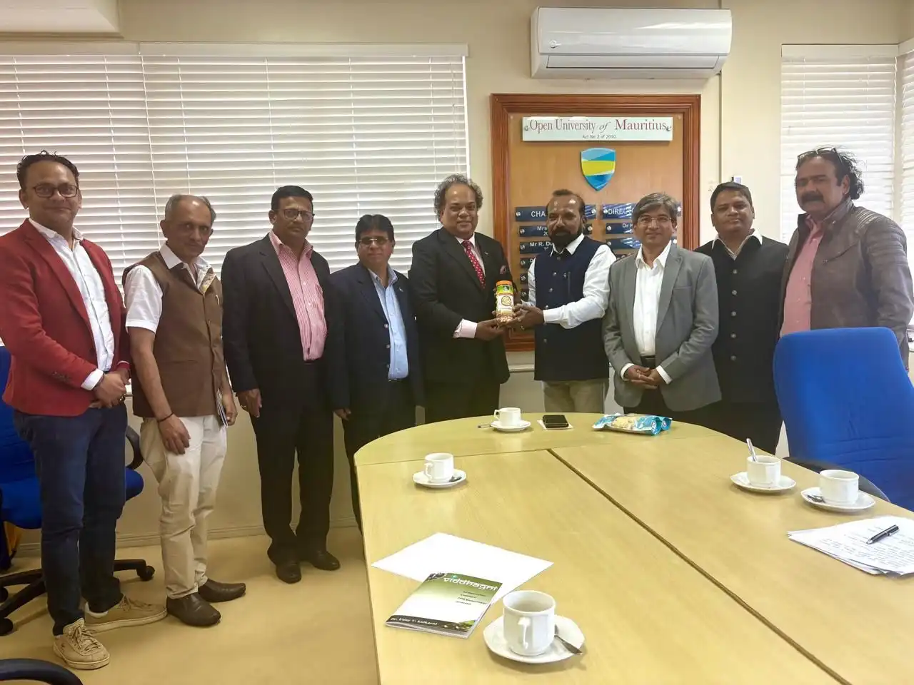 Vibhav delegation visit to Mauritius